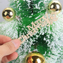 Hanging Ornaments Xmas Decoration Wooden Slice Wood Pieces Merry Christmas