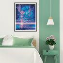 11CT Still Life Starry Sky Full Embroidery Cross Stitch Kit Stamped Needlework