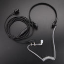 2Pin PTT Throat Mic Covert Acoustic Earpiece Headset Headphone For Baofeng UV-5R