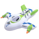 Inflatable Water Jet Swimming Rings Kid Floating Pool Beach Air Cushion Bed