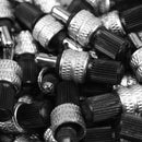 10pcs Nickel Plated Brass Bike Wheel Tire Valve Core with Cap Bicycle Tools