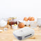 Drawer Type Egg Storage Box Home Refrigerator Fresh Keeping Holder (White) Newly