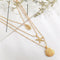 Women Beach Jewelry Multilayer Shell Necklace Cowry Seashell Pendant Bohemian