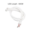 DRL 60cm Flexible Car LED Headlight Running Strip Light Running Light Fog Lamp