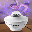 Galaxy Projector Starry Sky Night Light Ocean Star Party Speaker LED Lamps RC