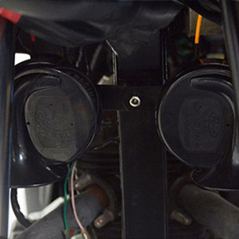 105dB Car Horn 12V for Trucks, Electric Double Snail Horns, for Train Vehicle