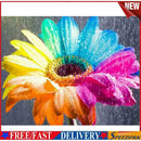 5D DIY Full Drill Diamond Painting Colorful Flower Cross Stitch Embroidery