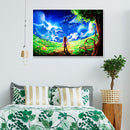 1000pcs Paper Jigsaw Puzzles Sky Cloud Tree Adults Kids Educational Game To