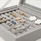 Elegant Ring Tray Velvet Ring Box Jewelry Organizer Storage Box Display Case