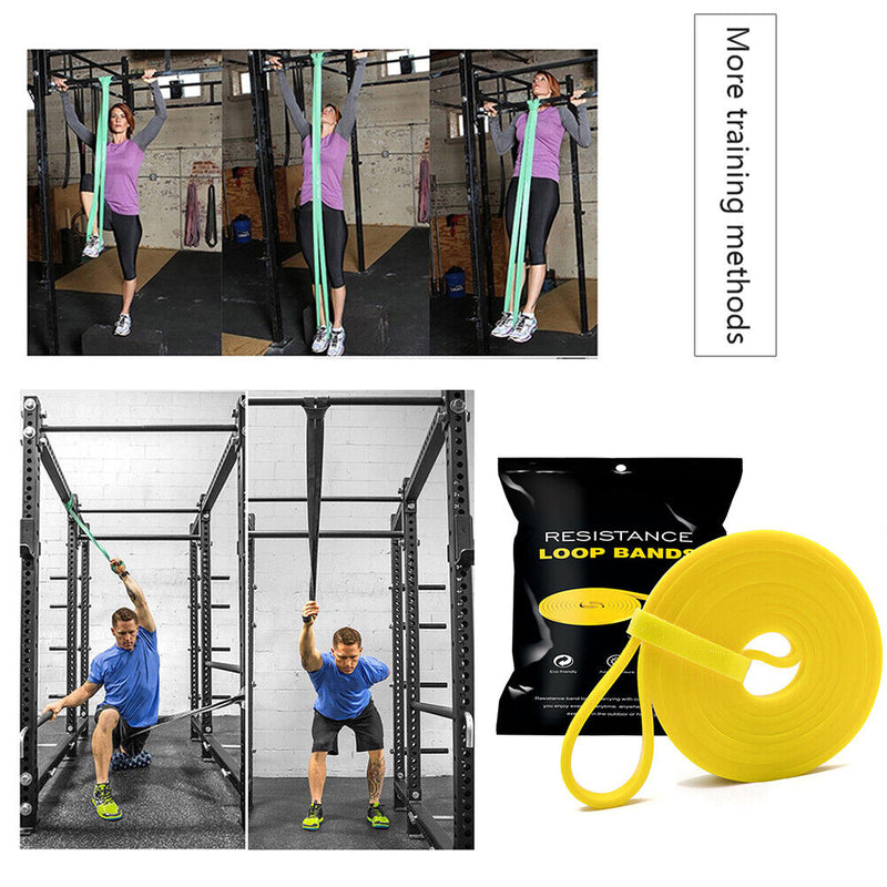 Resistance Band Exercise Elastic Band Workout Gym Equipment Training Expander