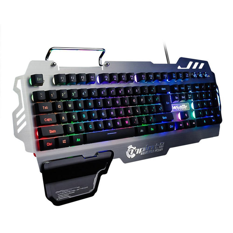 Widewing Gaming Keyboard with Phone Stand Holder PK-900 USB104 Buttons Background
