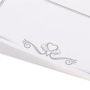 Wedding Table Place Cards White Table Numbers Cards Name Cards for Table Settin`