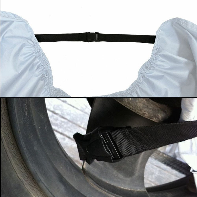 Dust Shield Waterproof Moped Scooter Motorcycle Cover Prevent Frost Sun Shade