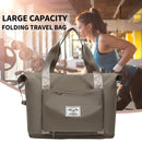 Travel Bag Folding Sports Bag Extra Expansion Women Storage Bag Luggage Strap
