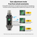 Microphone Wireless System Mic Wireless Transmitter Receiver for Mixer Reco