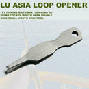 Multifunctional Fishing Line Cutter Nippers Lure Loop Ring Pliers S4C9 uk C8I2