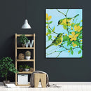 DIY Digital Oil Painting By Numbers Birds on Branch Canvas Acrylic Picture