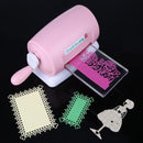 DIY Plastic Scissor Cutter Embossing Machine Craft Scrapbook Album Cutter