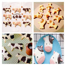Cow Face Cow Cookie Cutter Set Cookie Cutter Milk Bottle Shaped Cow Head Shaped