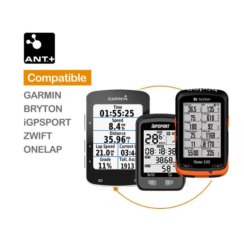 Gemini 210 S3 + Bluetooth ANT+ Speed Cadence Sensor for Garmin Bike Computer