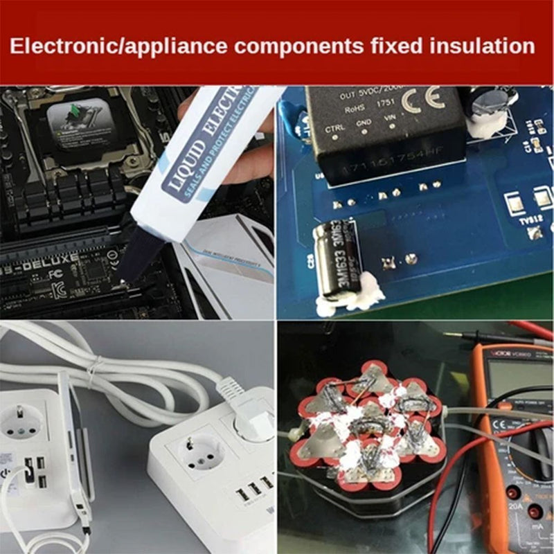 Electrical Tape Waterproof Cable Repair Liquid Insulation Electrical Tape