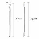 Nail Gel Cleaner Stick Rod Set Dual-ended Cuticle Pusher Nail Polish Remover