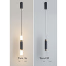 Dining Room Bedside Lamp Modern Style Straight Ceiling Light LED Pendant Lamp