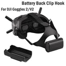 Headband Battery Storage Case Back Clip For DJI Avata FPV Combo Goggles V2/2