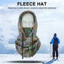 Adjustable Thickened Winter Warm Cycling Hood Scarf Outdoor Sports Fleece Hat