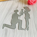 DIY Lamp Shaped Cut Dies Stencil Scrapbooking Christmas Cards Decor