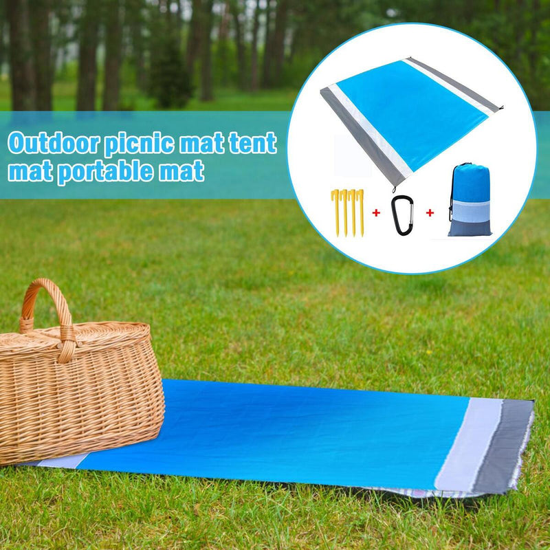 Beach Blanket Oversized Picnic Blankets Waterproof Lightweight Outdoor Mat!