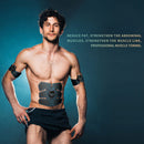 Rechargeable Abdominal Muscle Stimulator Trainer Stickers EMS Fitness Equipment