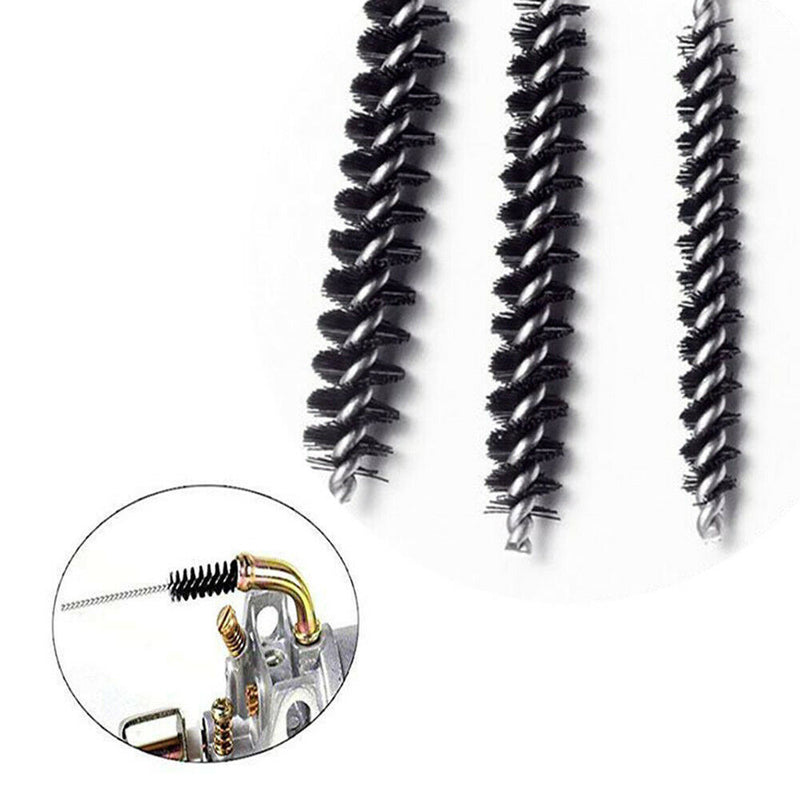 45pcs Carburetor Carb ATV Motorcycle Small Engine Cleaning Brushes Wire Tool Kit
