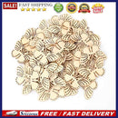 50pcs Butterfly Hollow Wooden Chips for Scrapbooking Handrafts DIY Decoration