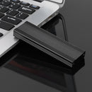 M2 SSD Disk Enclosure Hard Drive Box (Dual Protocol-10Gbps C-A+C-C Black)