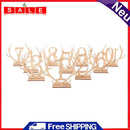 20pcs 1-20 Wooden Table Number Holder for Wedding Decoration Party Seat