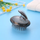 Silicone Shampoo Shower Bath Brush Head Scalp Massager Hair Dandruff Scrubber