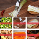 Stainless Steel Ginger Onion Scallion Cutter Vegetable Shredder Fruit Slicer