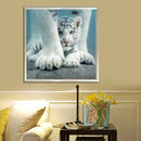 Tiger Painting 5D Diamond DIY Embroidery Cross Stitch Kit Home Gift Decor