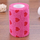 Pet Dog Cat Elastic Bandage Non-woven Pet Self Adherent Wound Tape (L) Newly