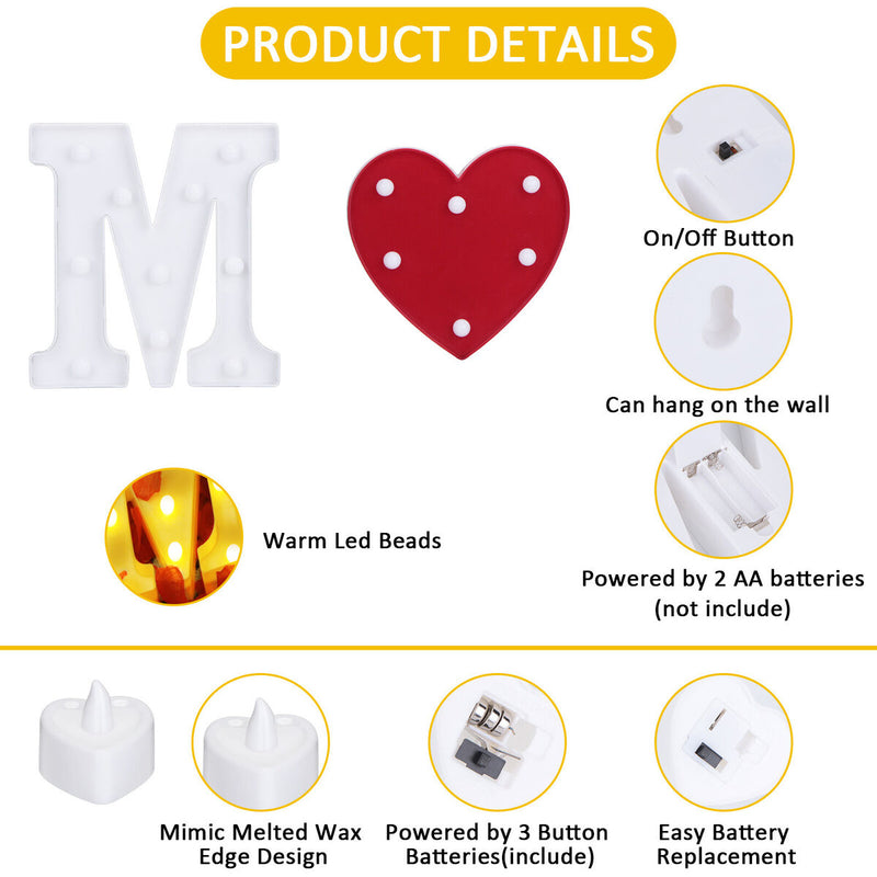 22cm MERRY ME LED light proposal LED decorative light