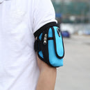 Sports Jogging Gym Armband Running Bag Mobile Phone Case Holder Bag (Blue) Newly