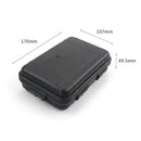 Outdoor Waterproof Sealed Box Shockproof EDC Tools Storage Case (Black L)