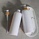 500ml Plastic Empty Pump Dispenser Bottle Shampoo Lotion Shower Gel Bottle#