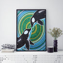 5D Diamond Painting DIY Dolphin Full Drill Special Rhinestone Art