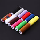 12pcs Spools Mixed Colors Polyester All Purpose Sewing Threads Cones Set Newly