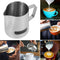 Display Steaming Pitchers Milk Frothing Pitcher 600ml/20oz Stainless Steel