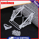 3pcs DIY Sandglass Metal Cutting Dies Stencil Scrapbooking Embossing Craft-20169