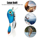#A Japanese Mino 3.8cm 5g Topwater Bionic Crankbait Fishing Lures Artificial Bai