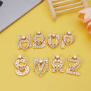 Socket Luxury 360 Rotation Finger Ring Holder Car Bracket Letter Phone Stand